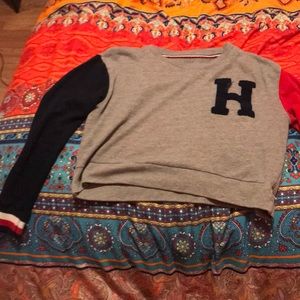 2 long sleeve one cropped